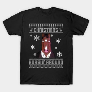 Horsin' Around Bojack Christmas Speacial T-Shirt